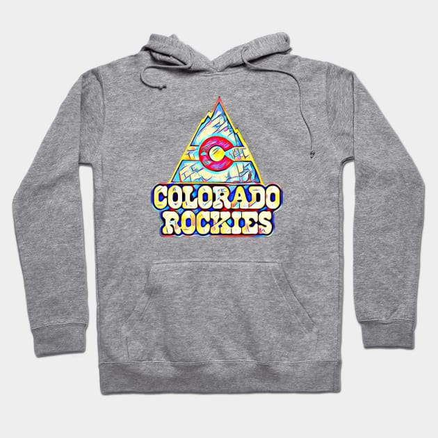 Colorado Rockies Hockey Hoodie by Kitta’s Shop